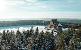 Naturhotel Sachsenbaude Oberwiesenthal - Indoor-Pool & Outdoor-Whirlpool